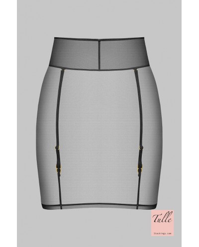 Spódnica do pończoch krótka Tullestockings garter skirt short